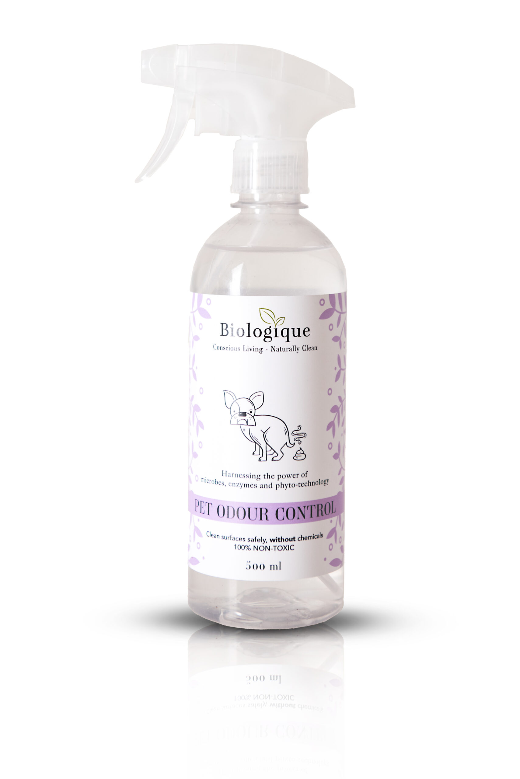 500ml Pet Odour Spray Pack Shot